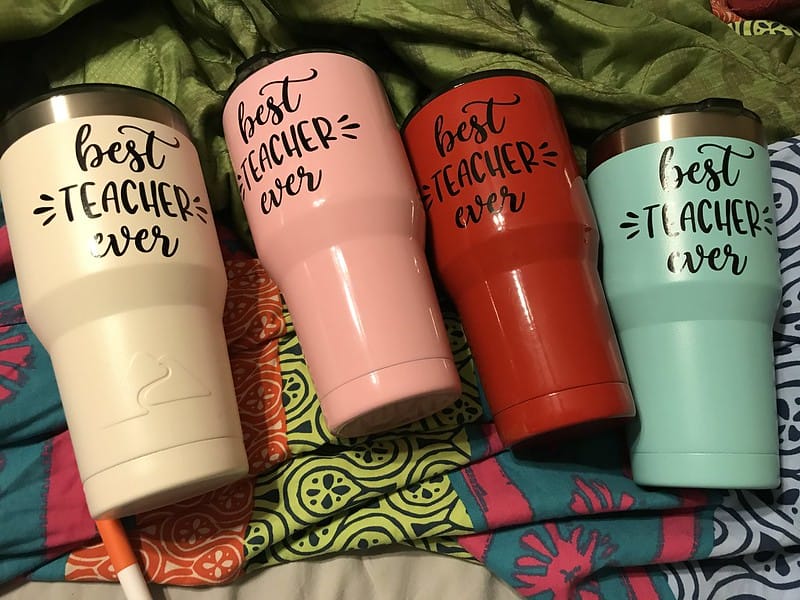 Stickers for travel mugs