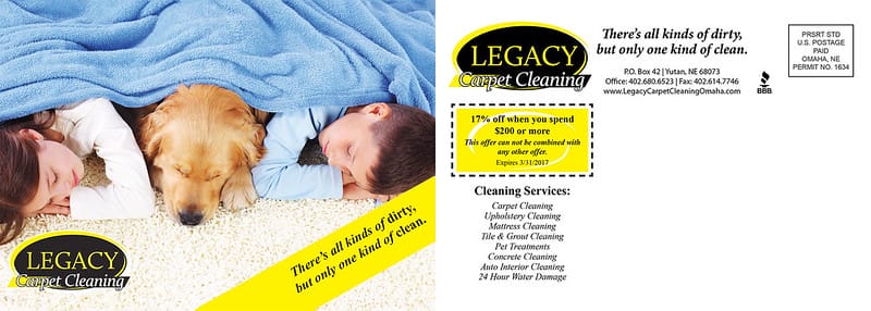Direct Mail for carpet cleaning