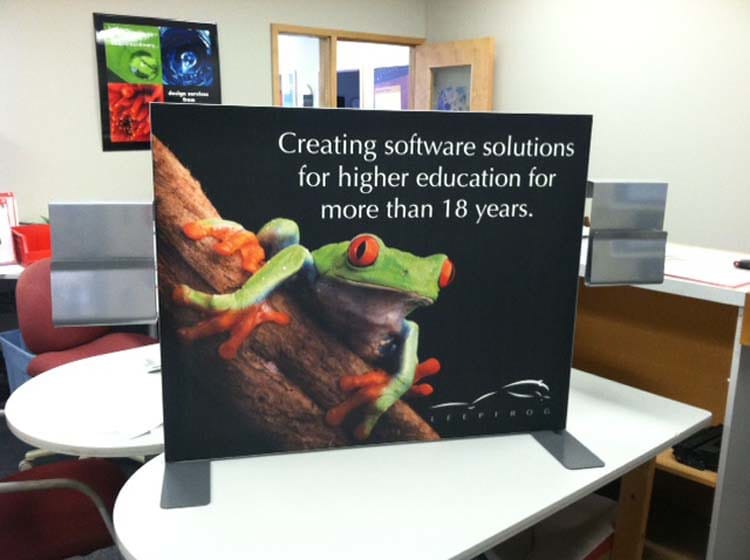 Pop Up Displays for a software solution company